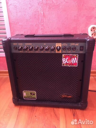 Гитарный комбоусилитель stagg 20