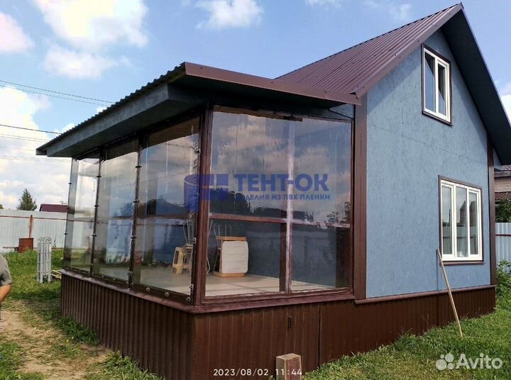 Мягкое стекло для беседок