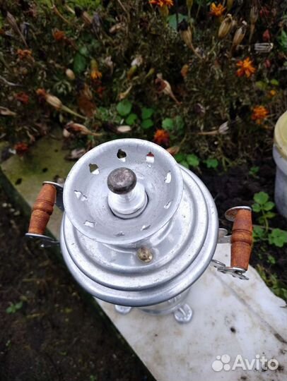 Самовар сувенирный на дровах