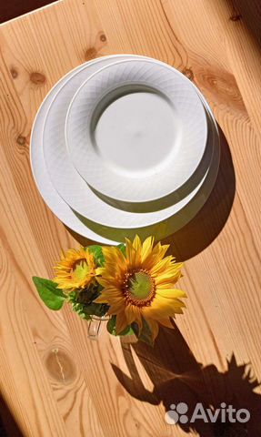 Тарелки фарфор Corone