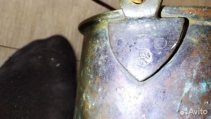 Медный котелок 1891г