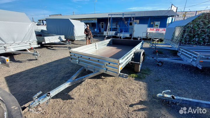 Прицеп легковой с немецкой подвеской AL-KO