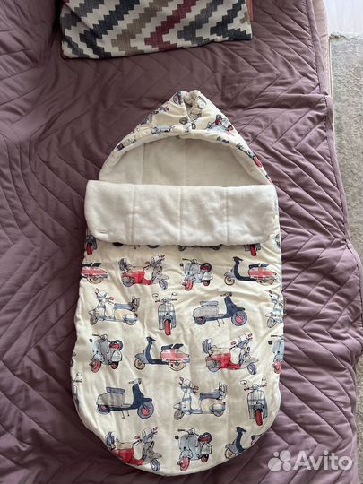 Конверт для новорожденного весна