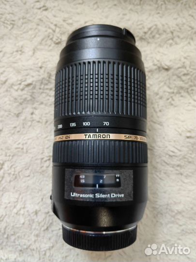 Объектив Tamron SP70-300 F4-5.6 DI USD для sony a