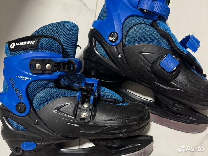 Коньки детские раздвижные 34 37