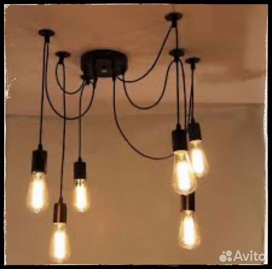 Светильник паук