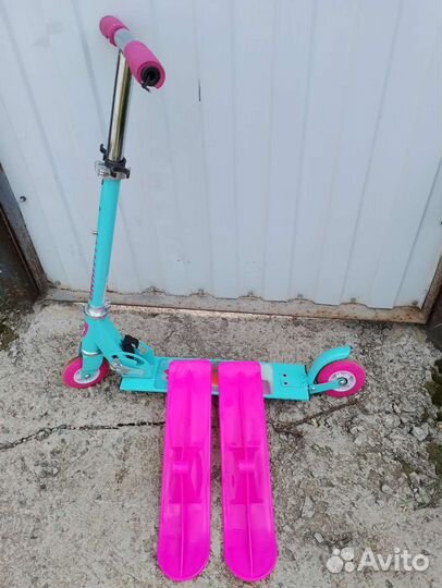 Самокат снегокат