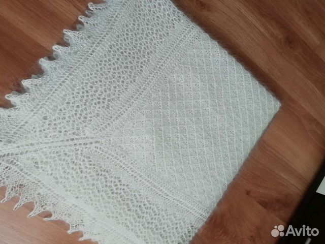 Плед, платок пуховый, большого размера