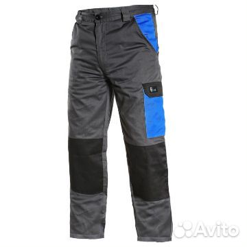 Брюки CXS phoenix cefeus серые с голубым