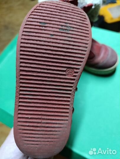 Сапоги зимние детские натуральная кожа