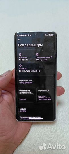 Xiaomi mi note 10
