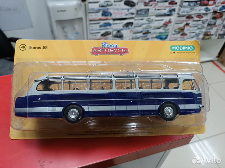 Наши Автобусы №46, Икарус-55 1:43 Modimio