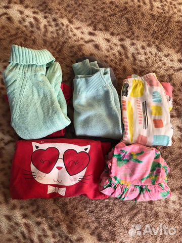 Продам пакет вещей на девочку, размер 98