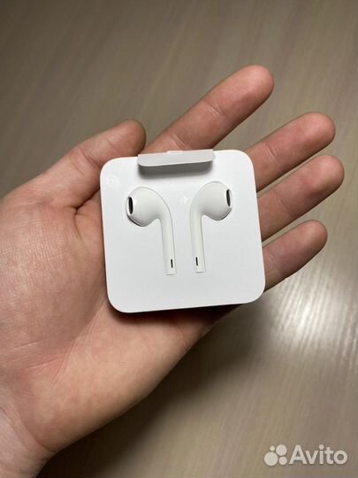 Наушники Earpods lightning Оригинал