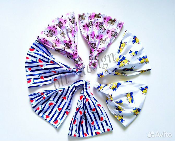 Косынка на резинке