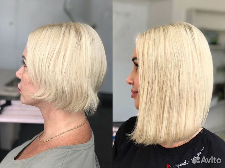 Наращивание волос качественное