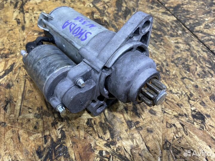 Стартер дефект Шкода Октавия А5