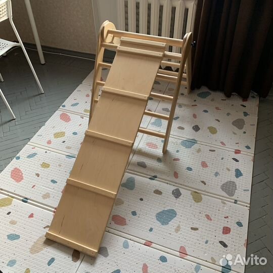 Детская горка для дома, треугольник пиклера