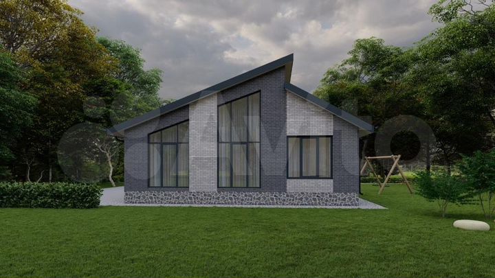 Коттедж 80 м² на участке 4 сот.