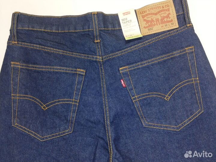 Джинсы Levi's 502 Premium Taper Пакистан 3 цвета