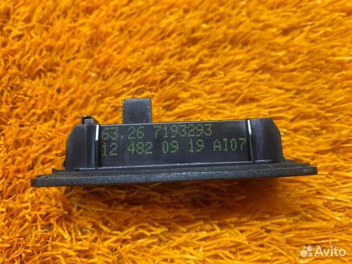 Подсветка номера Bmw X3 F25 N20B20A 2013