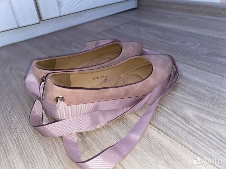 Балетки новые 38