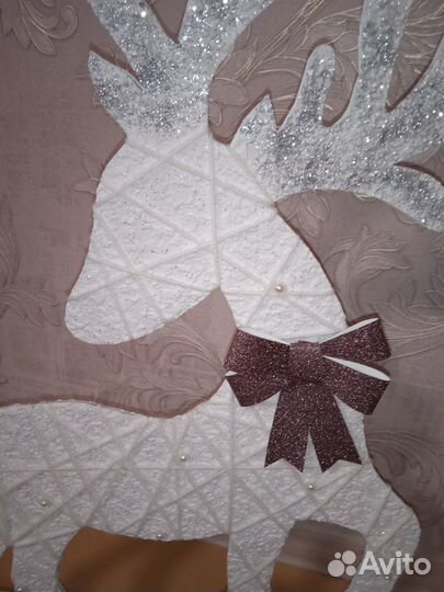 Зимняя поделка (новогодняя) Олень