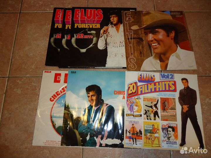 Виниловые пластинки Elvis Presley LP старый винил