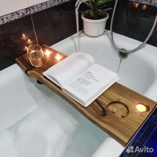 Полка-доска на ванну