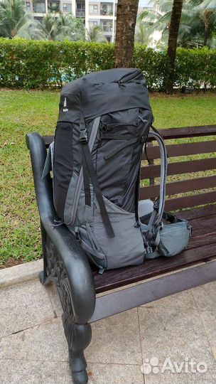 Трекинговый рюкзак Deuter Air trek 60+10 Black