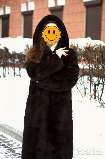 Шуба б/у норка 42-44