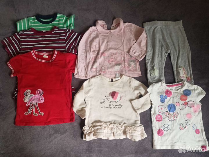 Вещи для девочки 1-2 годика пакетом