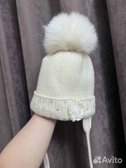 Шапочка для девочки 18/24