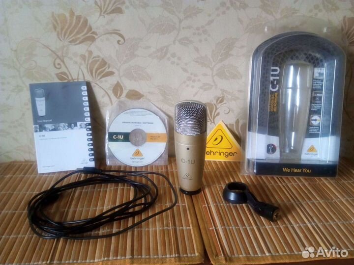 Микрофоны. Стойка