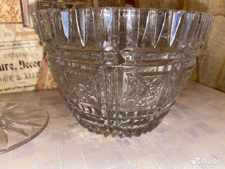 Ссср, Вазы хрусталь, салатники, другое