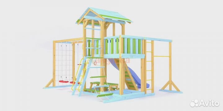 Детская игровая площадка Савушка-15 (Color-8)