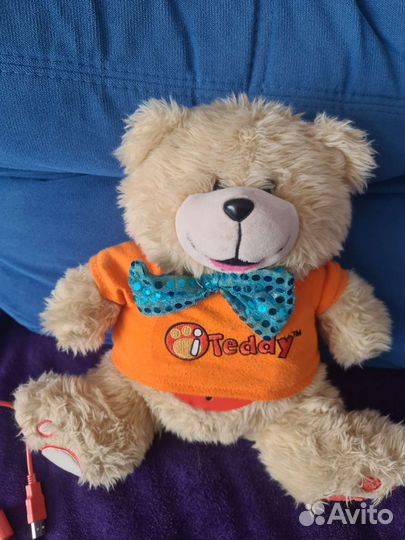 Плюшевый медведь Мишка iteddy музыкальный