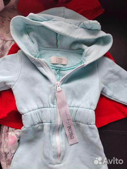 Мешок одежды на девочку 80-86