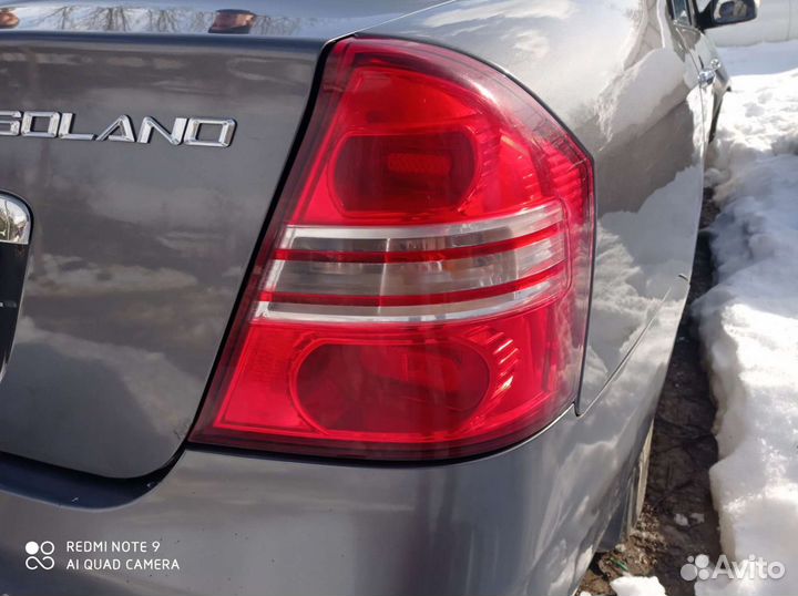 Крыло заднее правое lifan solano