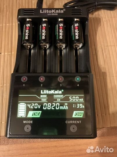 Аккумулятор 16340 rcr123a