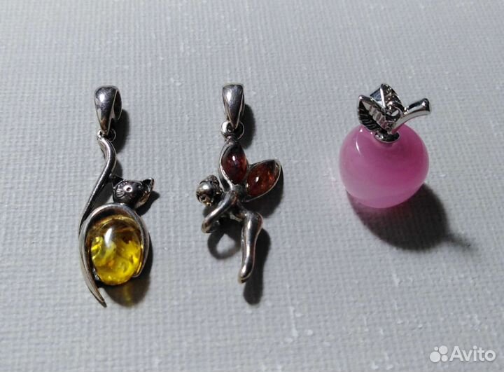 Украшения серебро