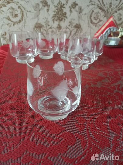 Бокалы фужеры стопки винтаж 60е годы СССР