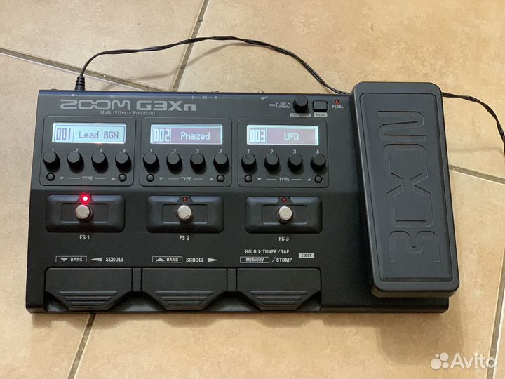 Гитарный процессор Zoom G3Xn