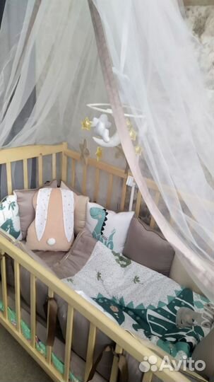 Бортики в кроватку