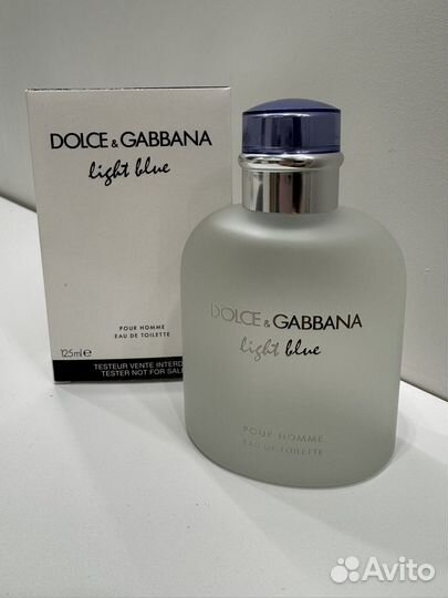 Dolce gabbana light blue pour homme