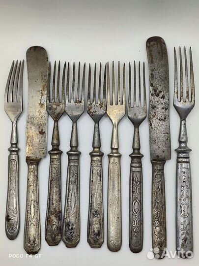 Вилки и ножи Павловская артель цена за все