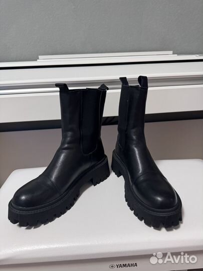 Ботинки челси женские 38 натуральная кожа