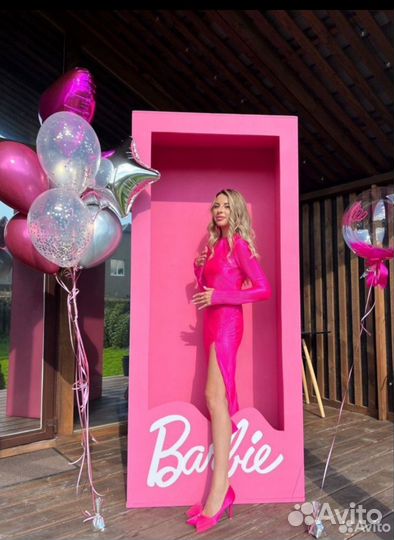 Коробка Барби. Фотозона