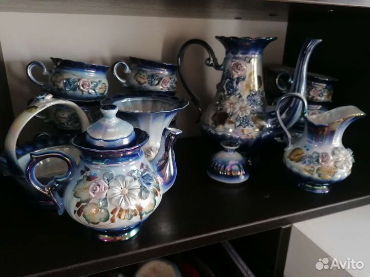 Сервиз перламутровый чайный и кофейный