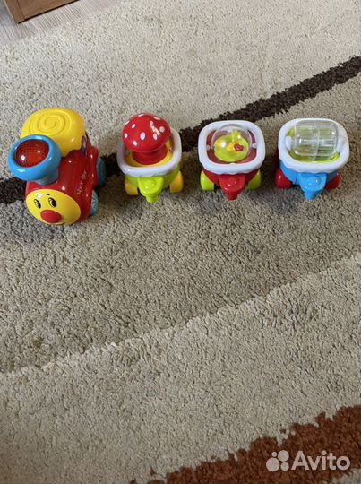 Паровозик на батарейках